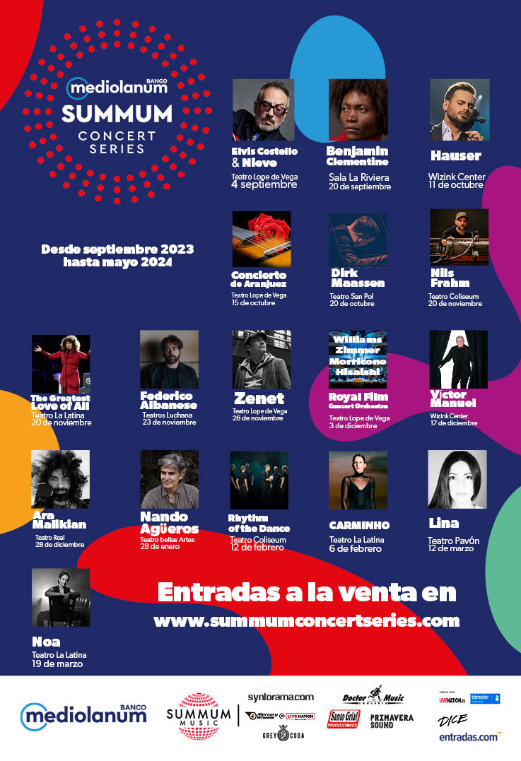 summum concerts conciertos madrid 2023